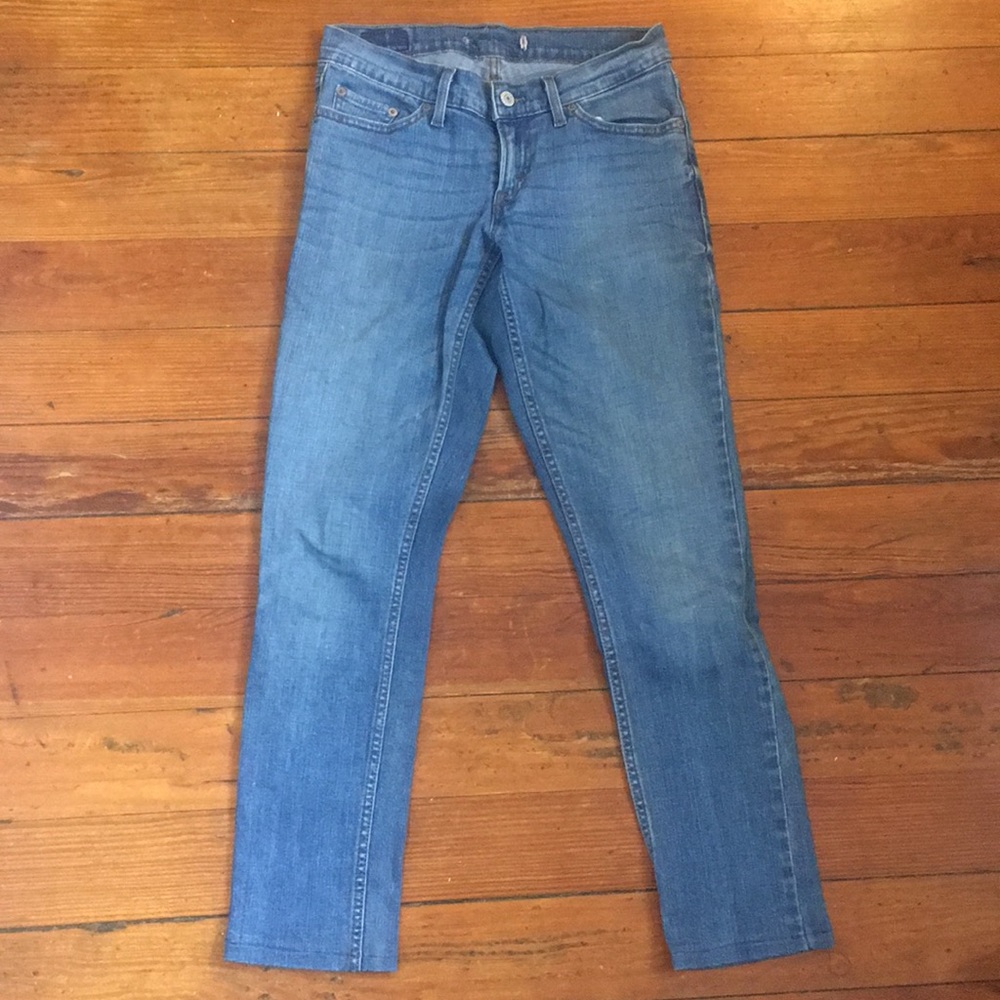 Levi Ankle Skinny Jeans (Hemmed)